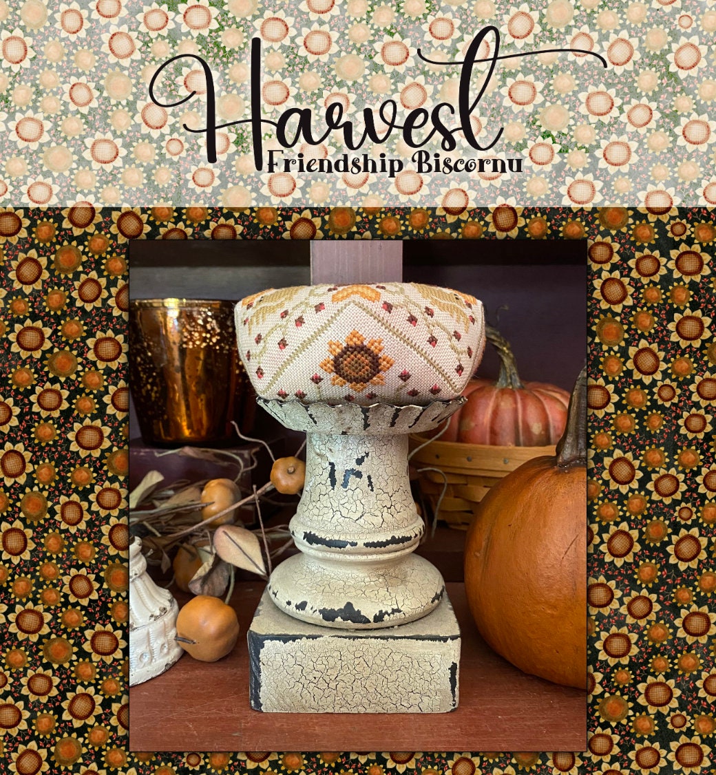 Harvest Friends Cross Stitch Booklet