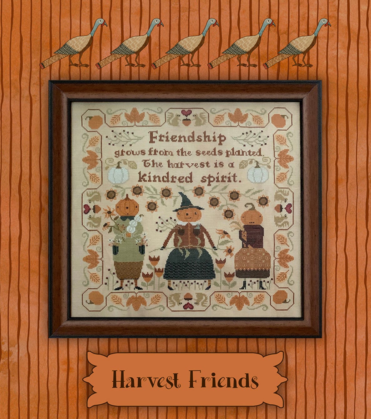 Harvest Friends Cross Stitch Booklet