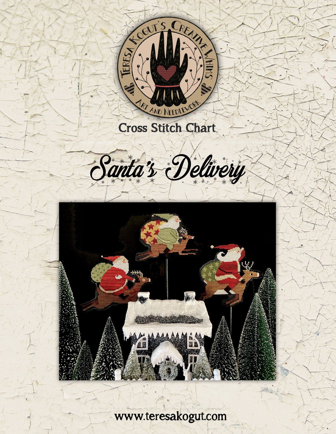 XS324 Santa's Delivery Cross Stitch Chart PDF