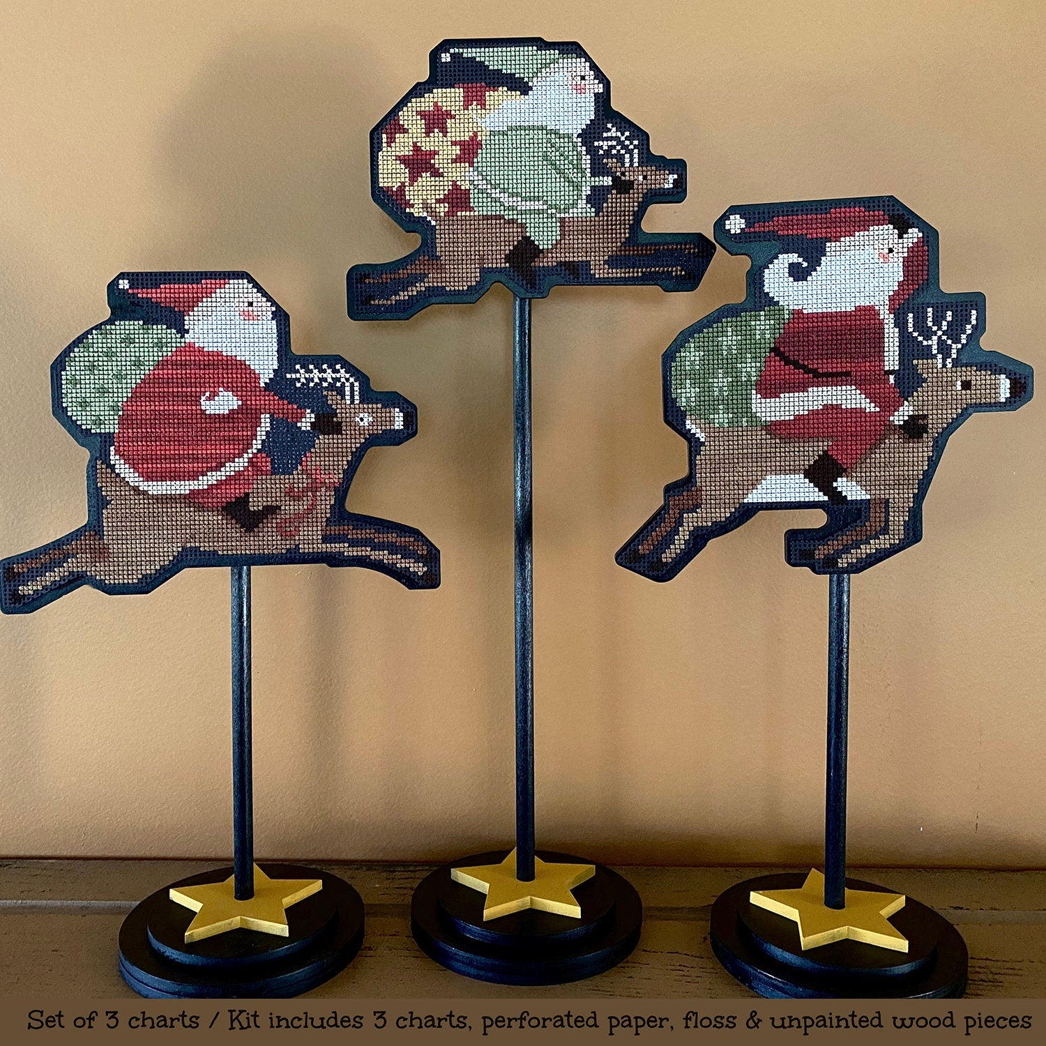 XS324 Santa's Delivery Cross Stitch Chart PDF