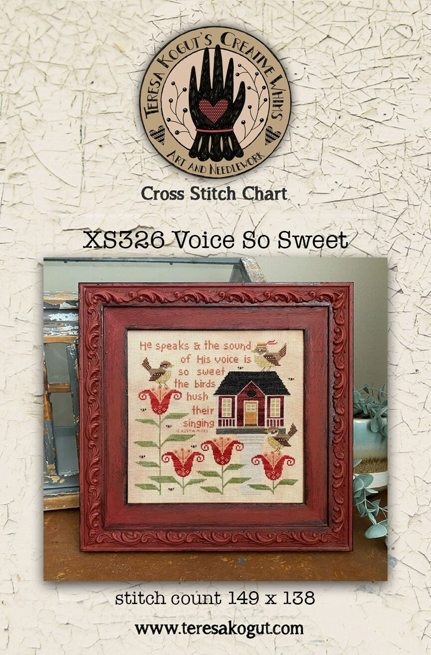 XS326 Voice So Sweet Cross Stitch Chart