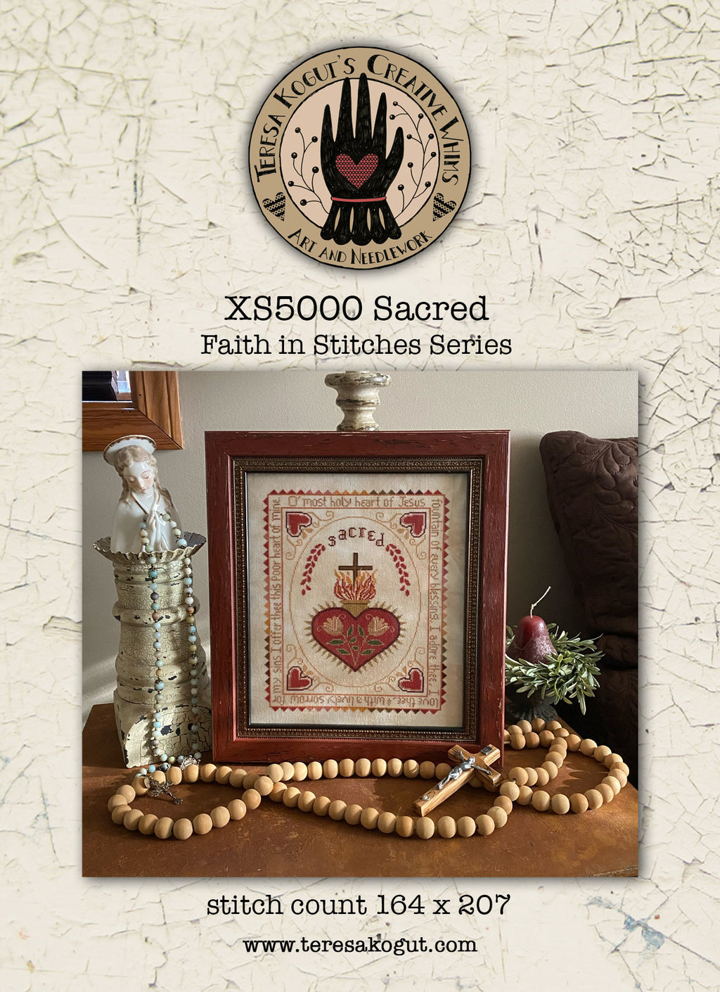 XS5000 Sacred Cross Stitch Chart