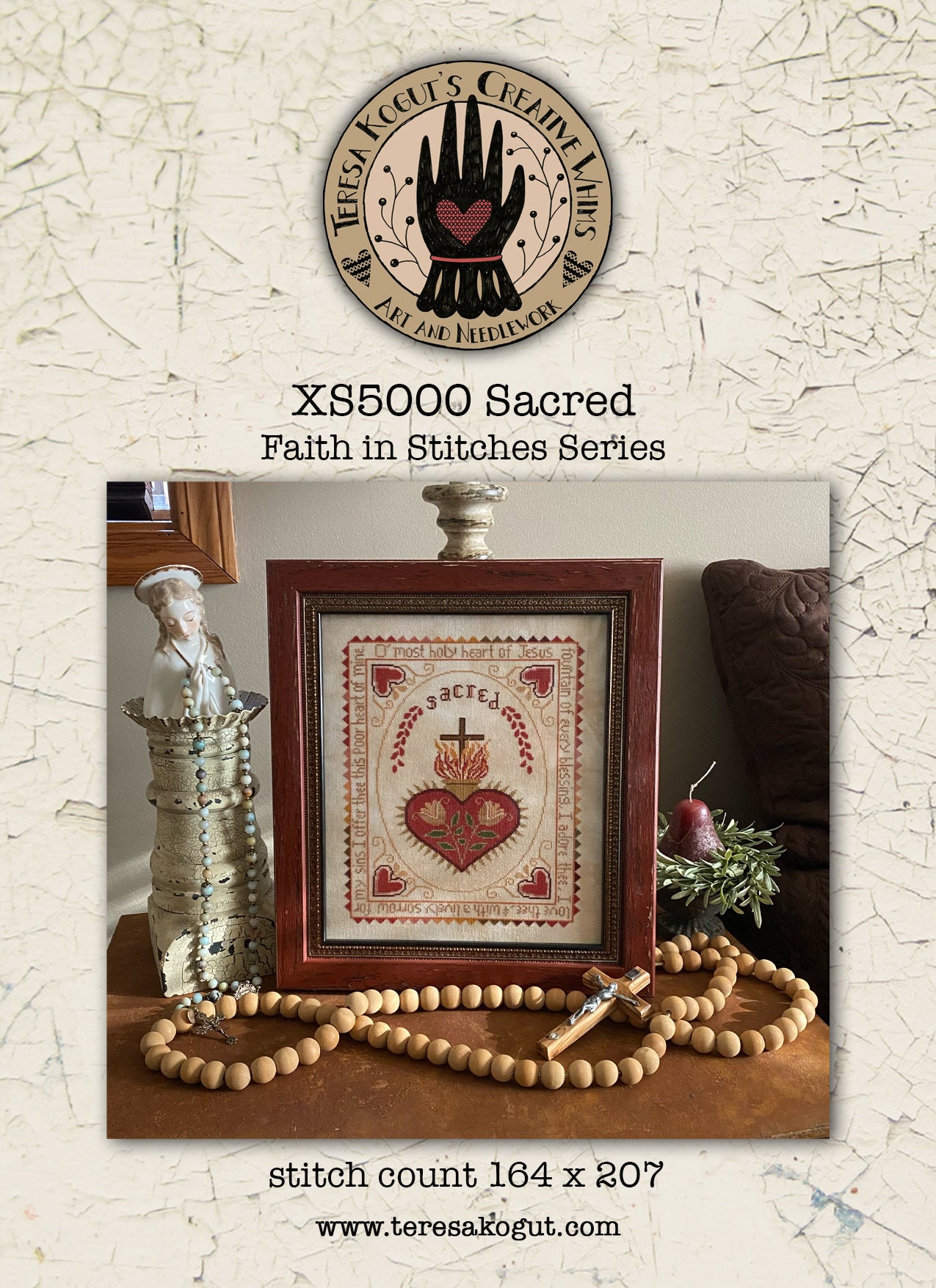 XS5000 Sacred Cross Stitch Chart