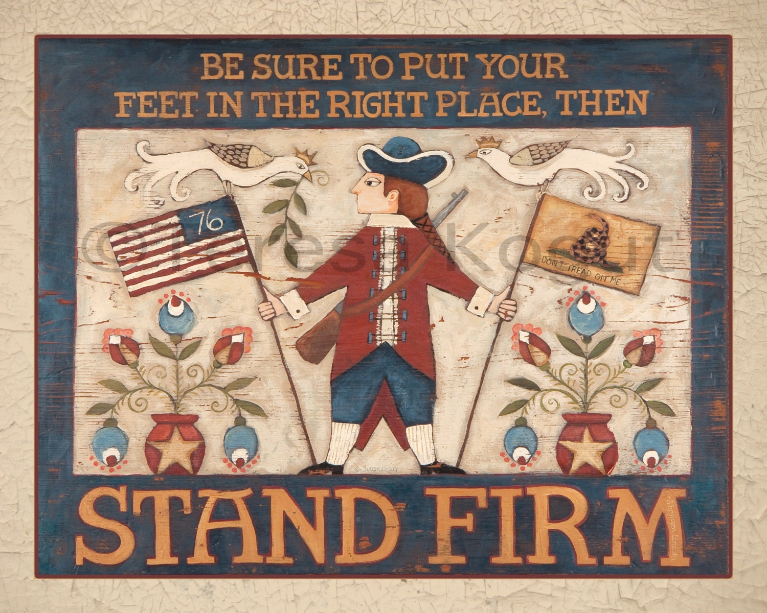 Stand Firm 8x10 print by Teresa Kogut