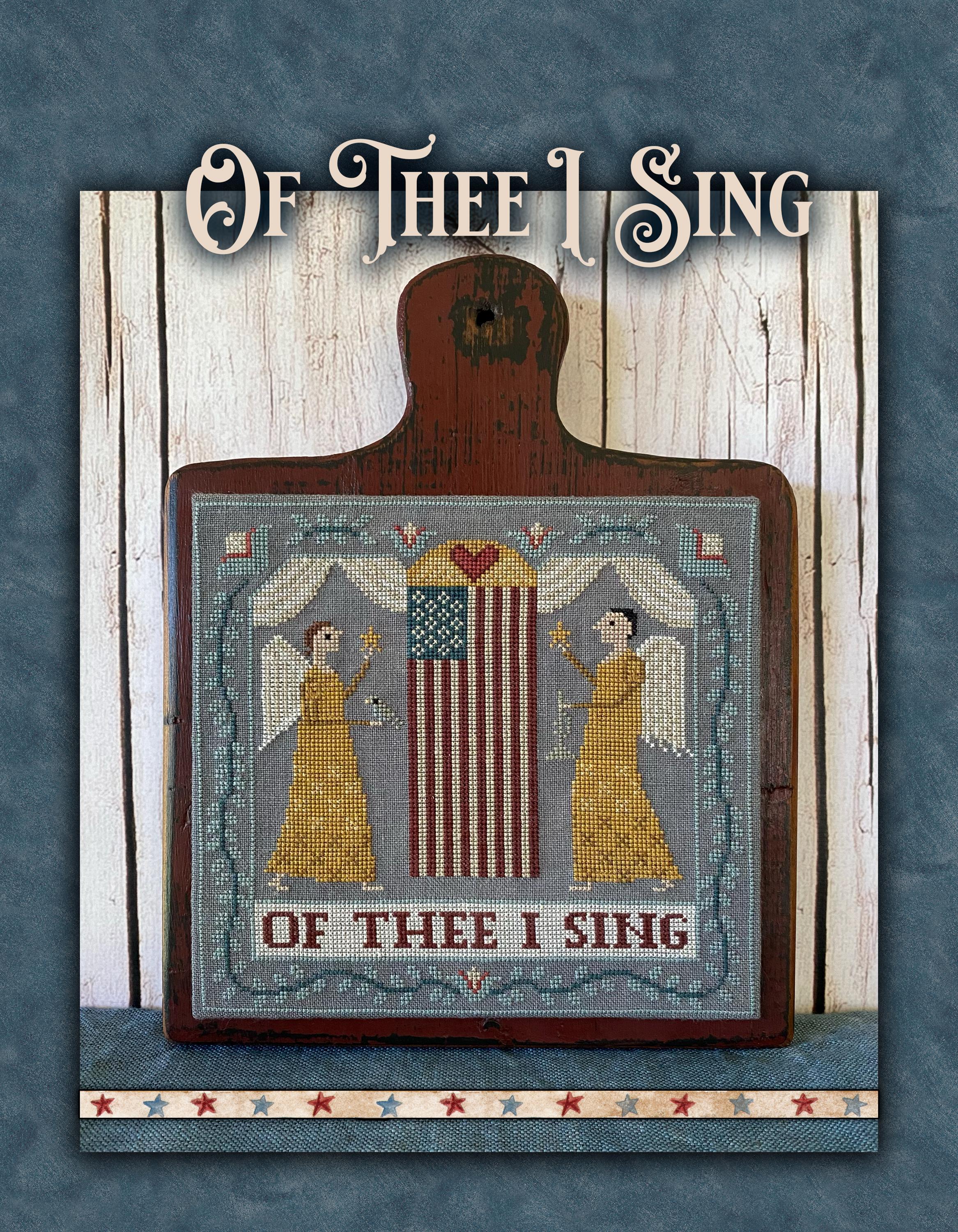 Hello America Cross Stitch Book of 7 Charts