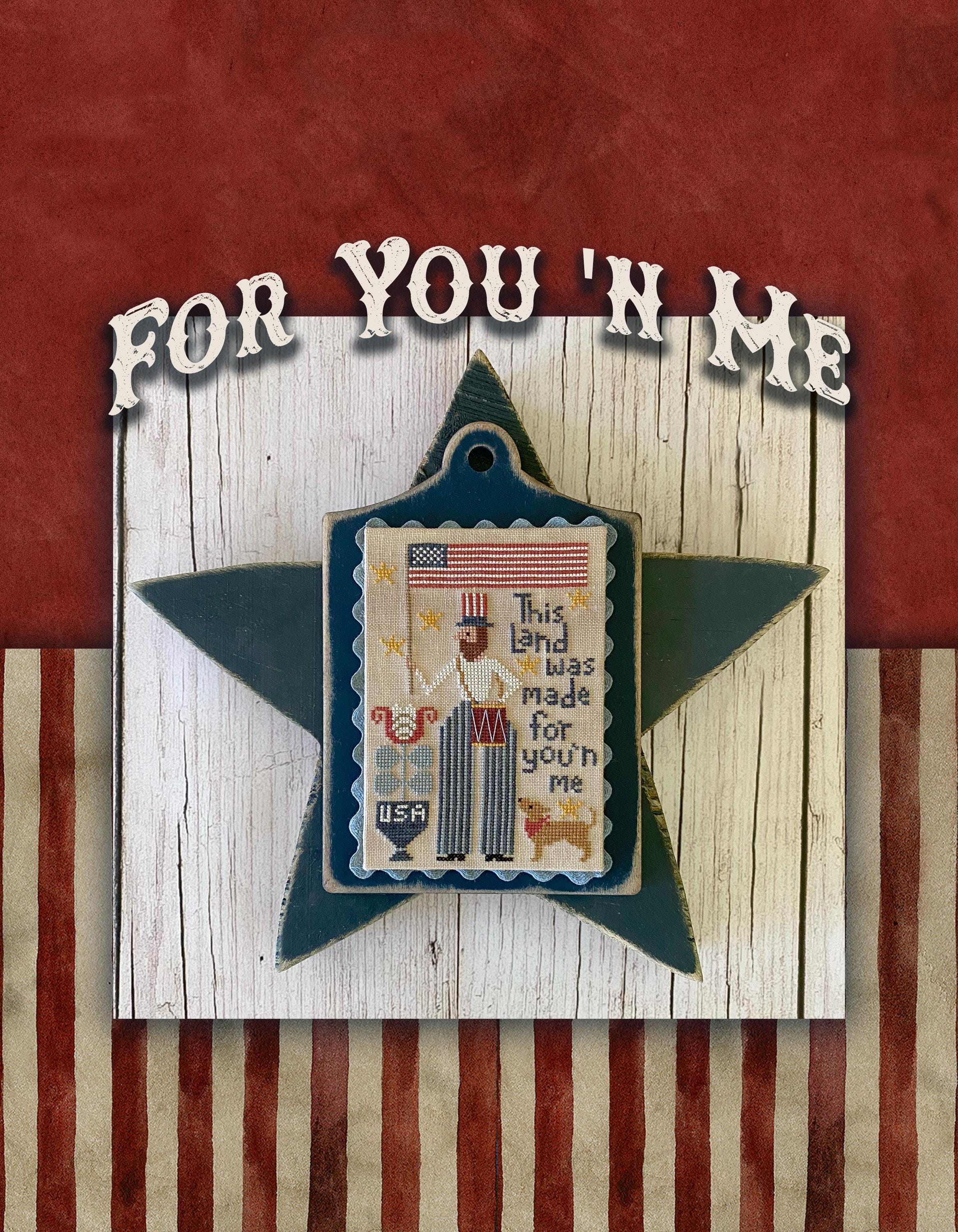 Hello America Cross Stitch Book of 7 Charts