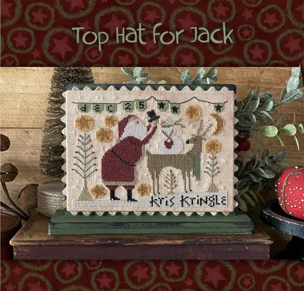 Hello Santa Cross Stitch Book of 7 Charts