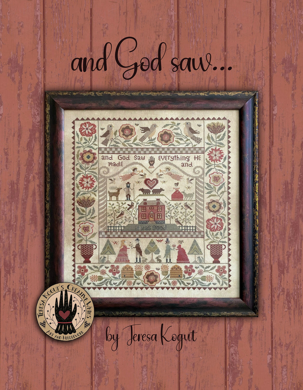 XS4022 And God Saw Cross Stitch Sampler Booklet