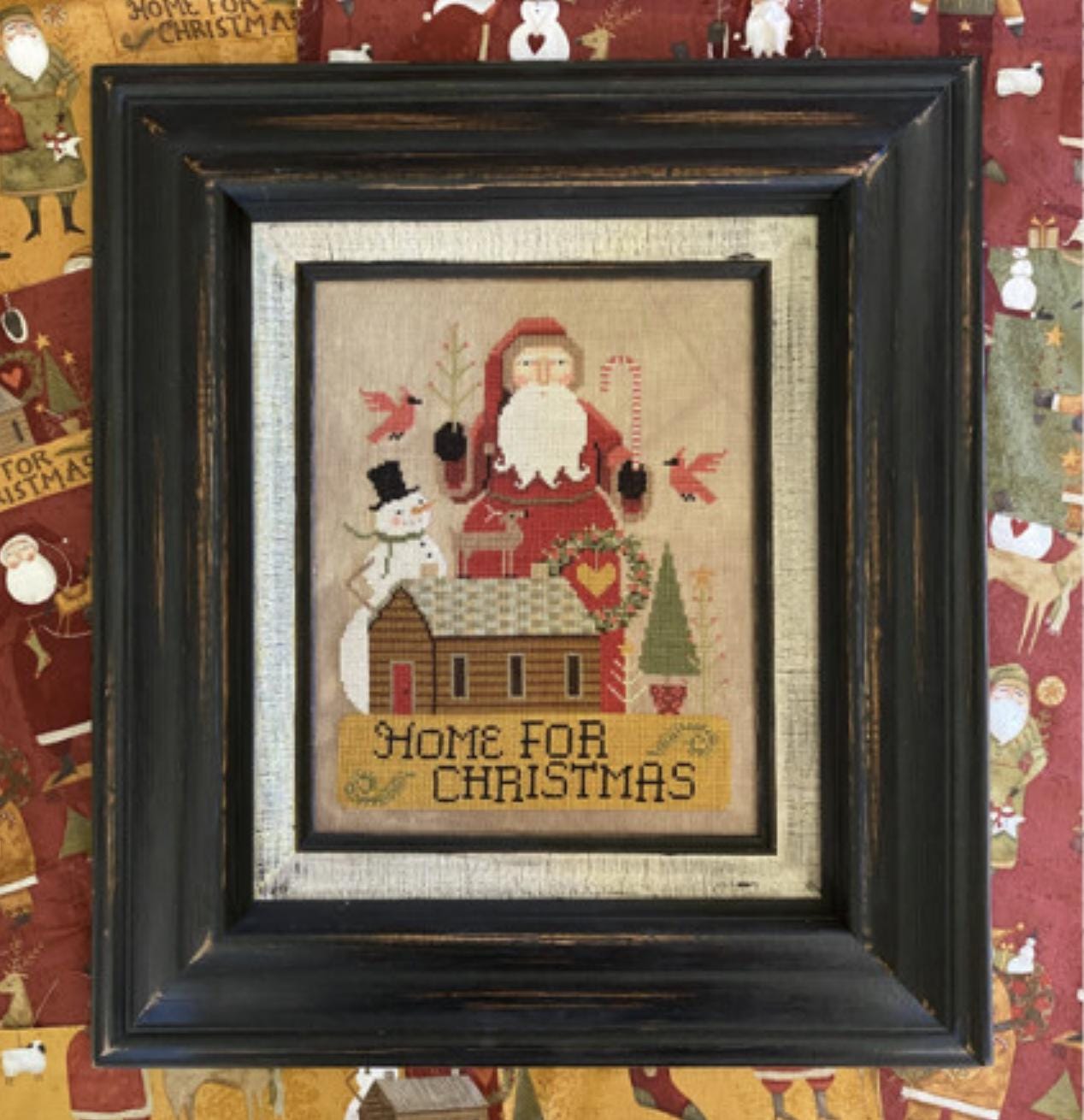 XS317 Home for Christmas Cross Stitch Chart