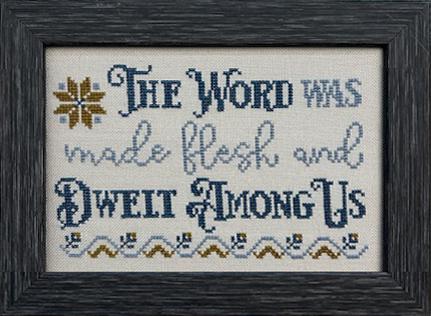 Dwelt Among Us Cross Stitch Chart  PDF
