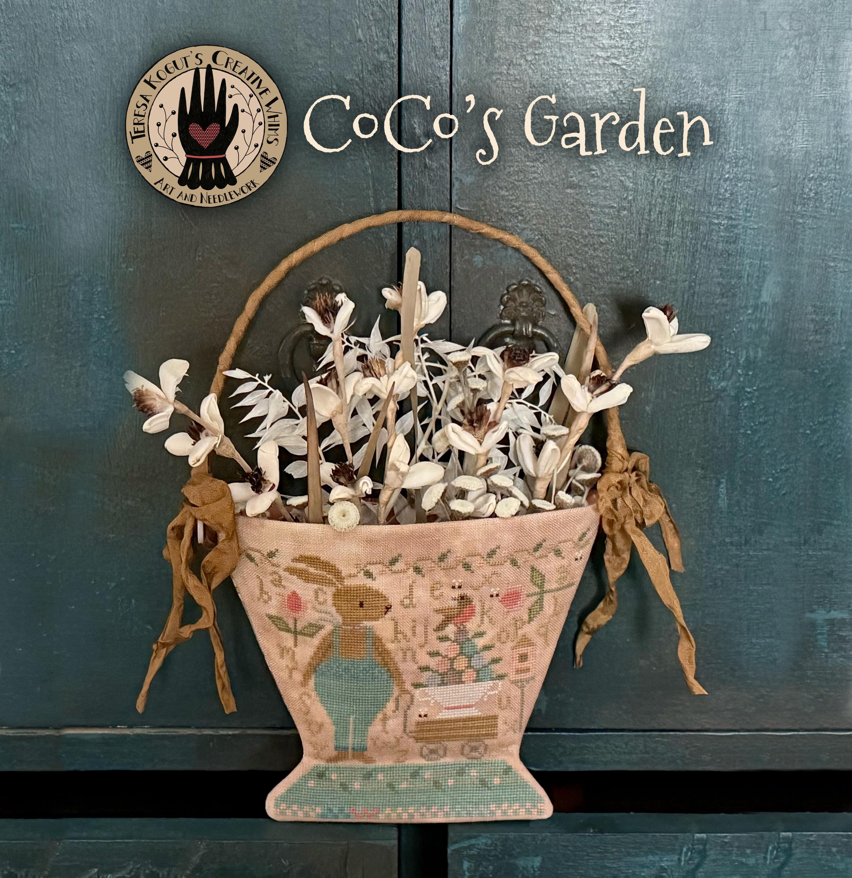 XS361 CoCo's Garden Cross Stitch Booklet