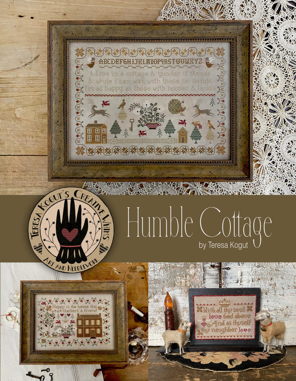 I Live in a Cottage Cross Stitch Booklet