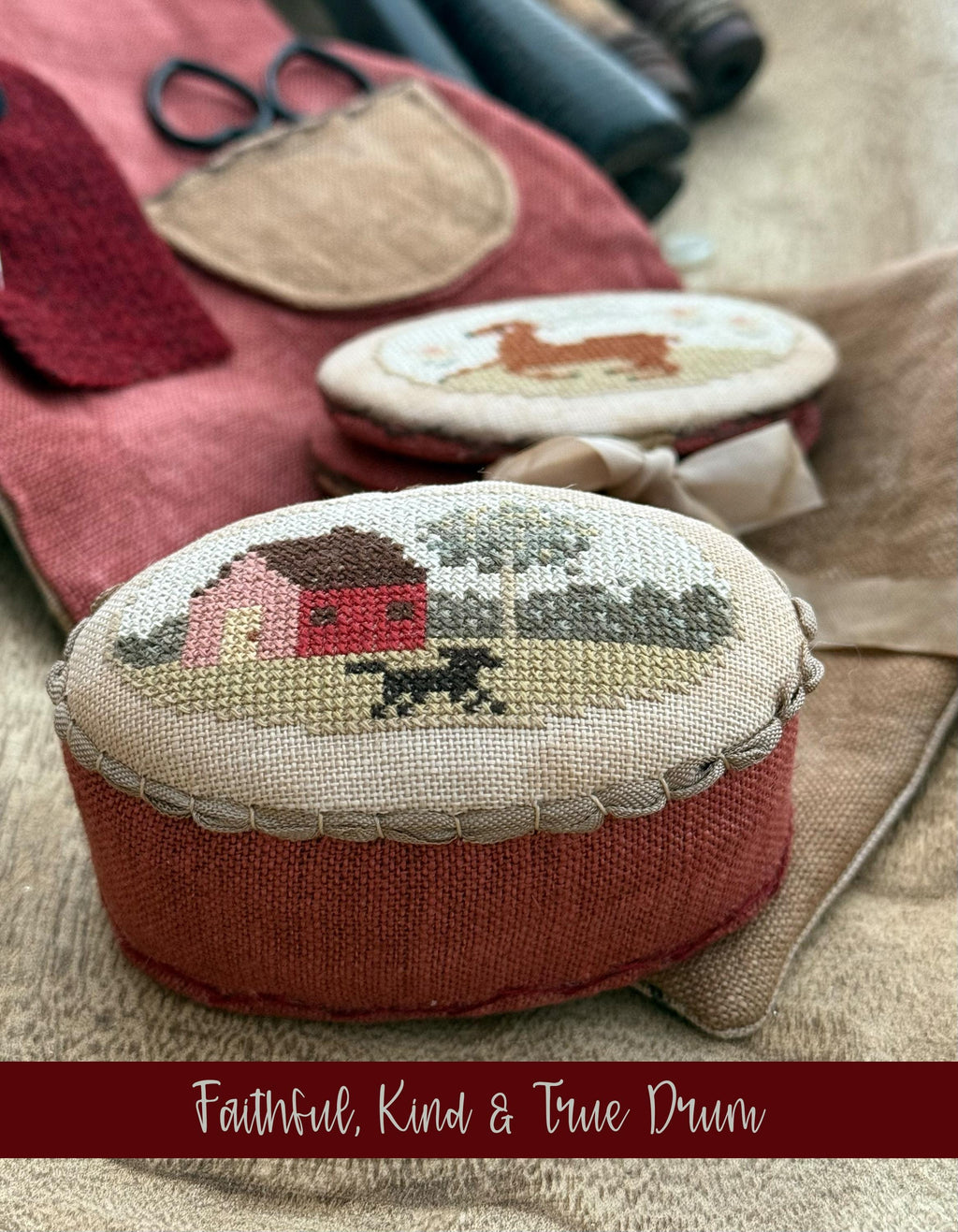 Faithful Kind and True Cross Stitch Booklet of 4 Charts