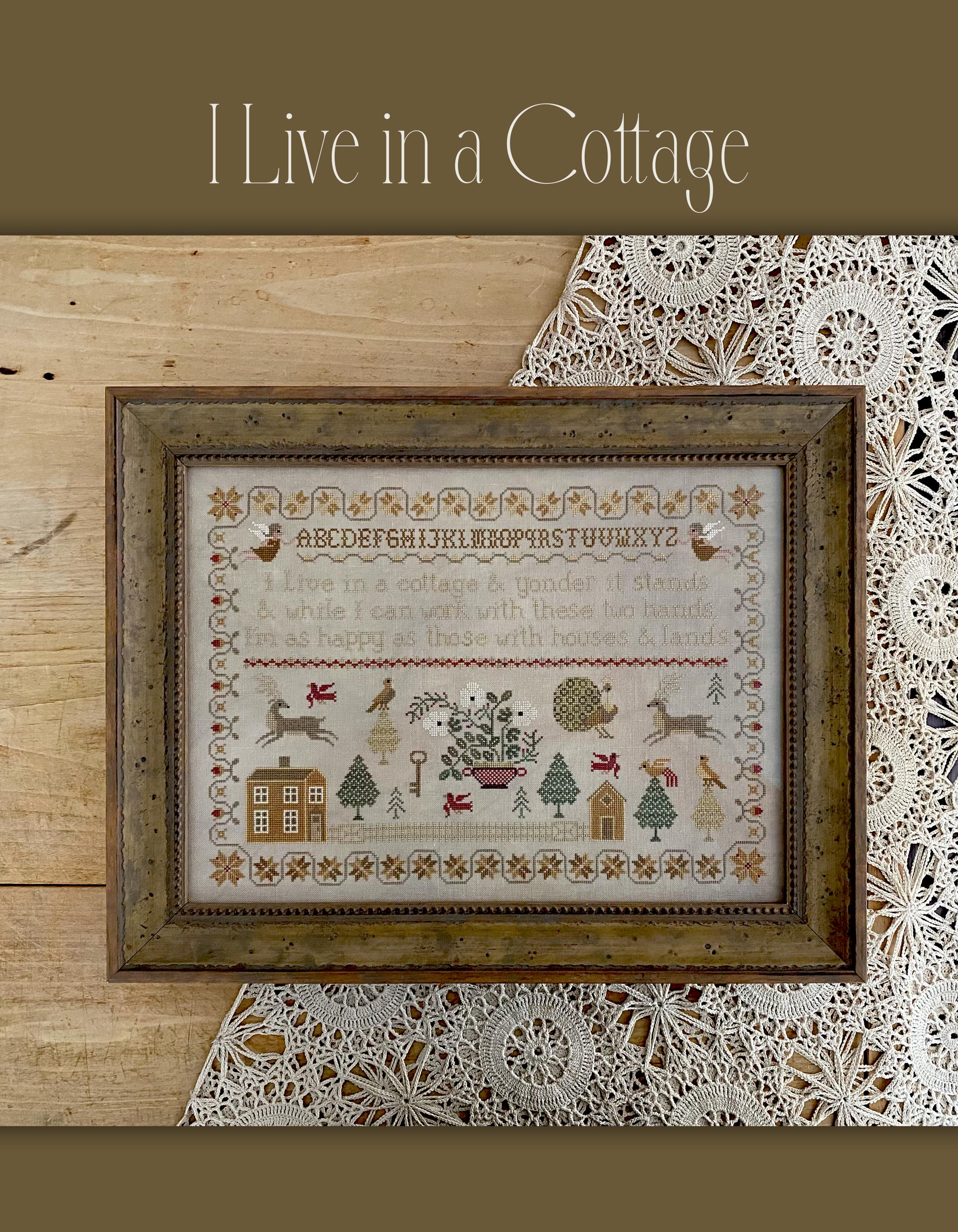 I Live in a Cottage Cross Stitch Booklet