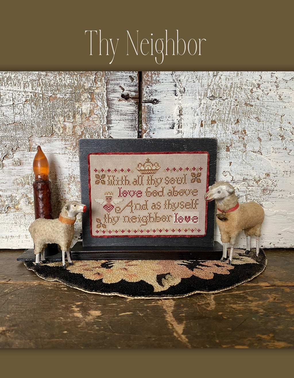 I Live in a Cottage Cross Stitch Booklet