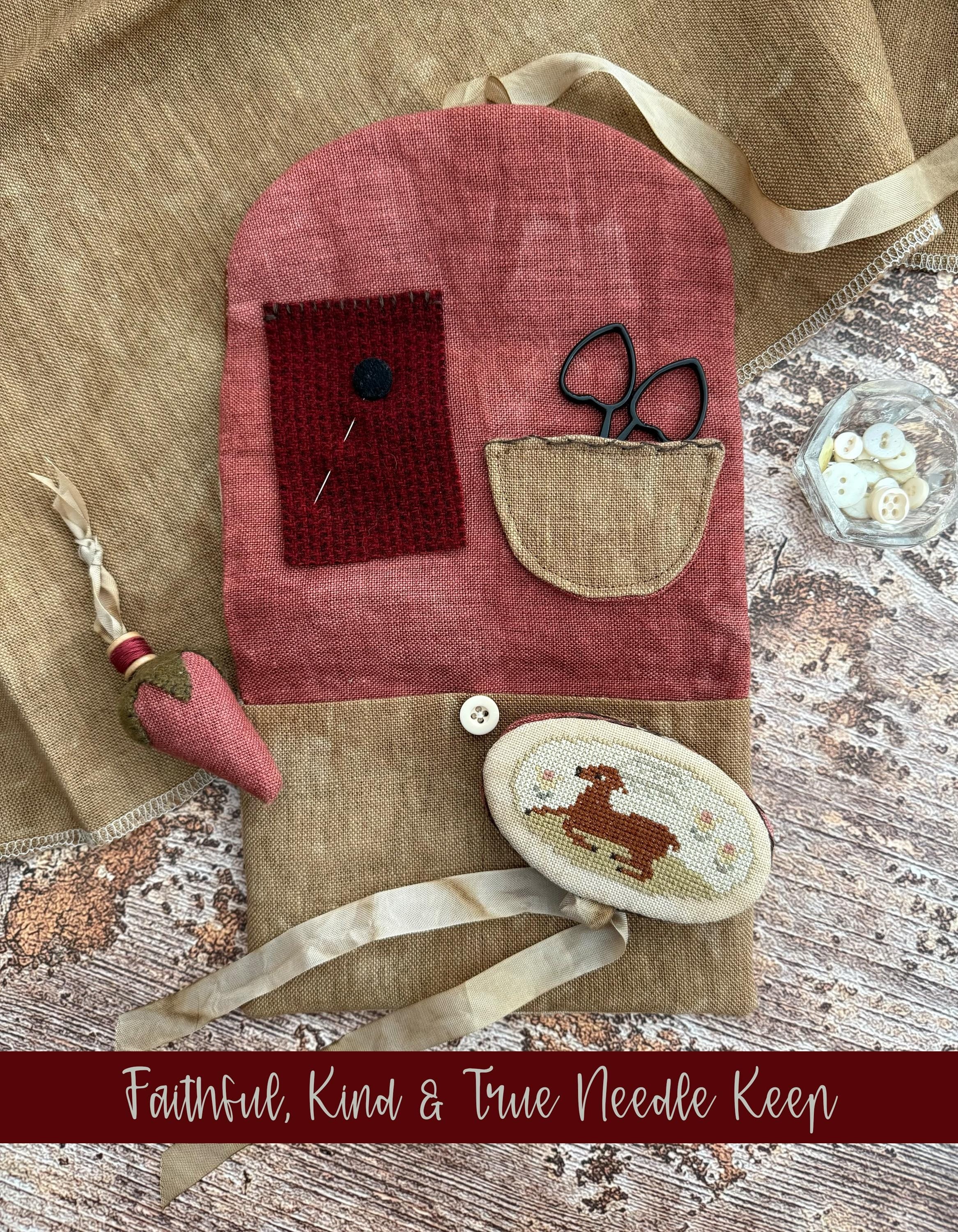 Faithful Kind and True Cross Stitch Booklet of 4 Charts