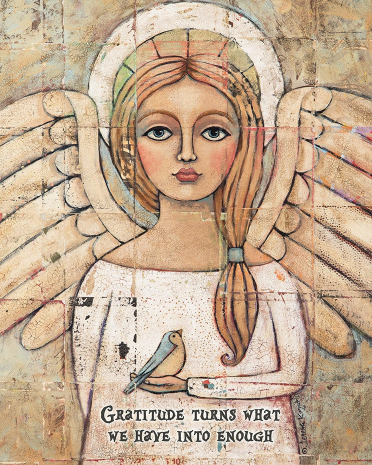 Gratitude (Angelic Vision) art print