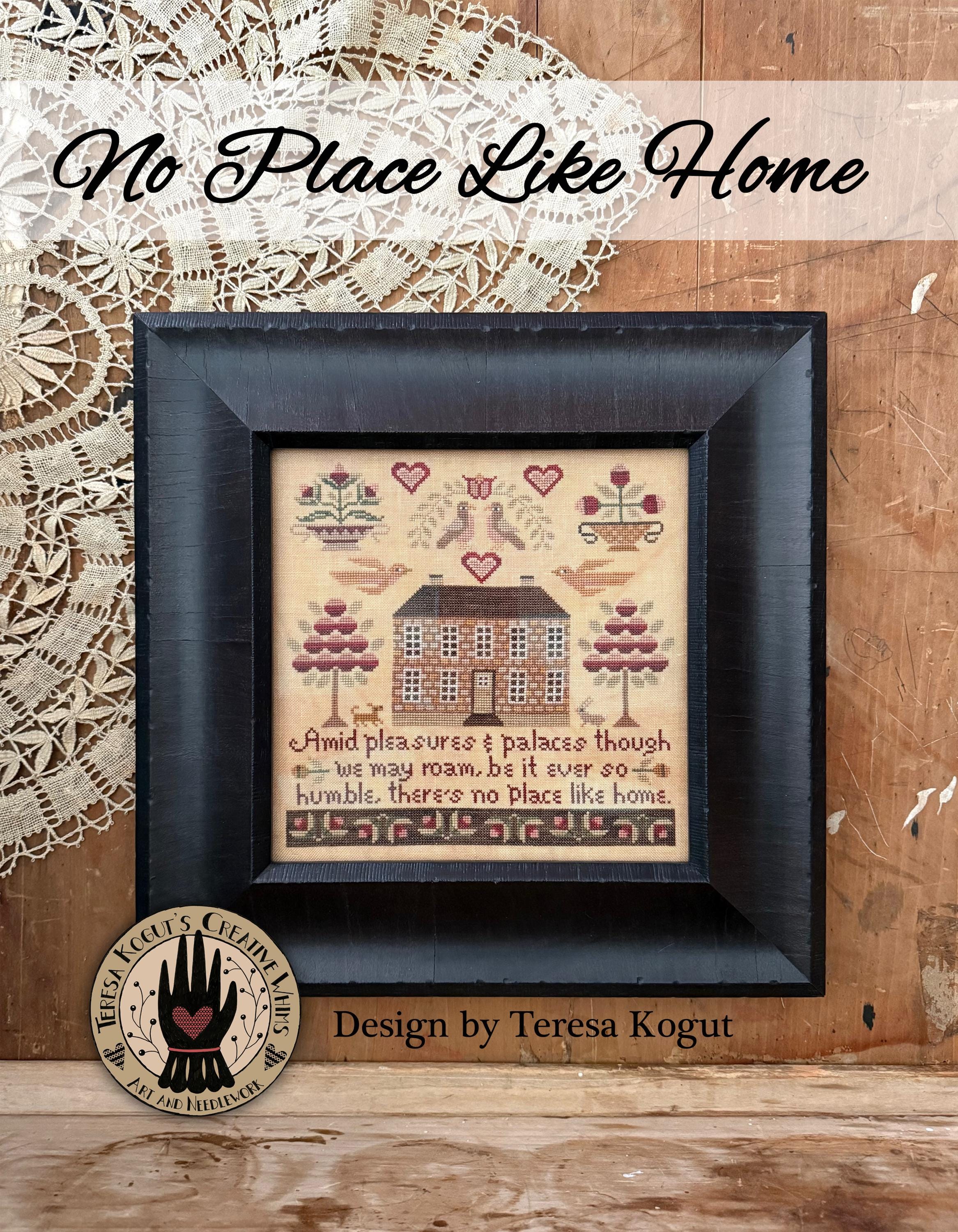 No Place Like Home Cross Stitch Sampler Booklet