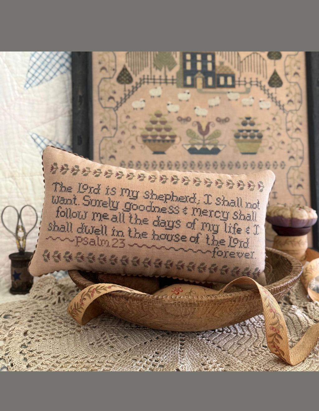 Goodness & Mercy Cross Stitch Booklet