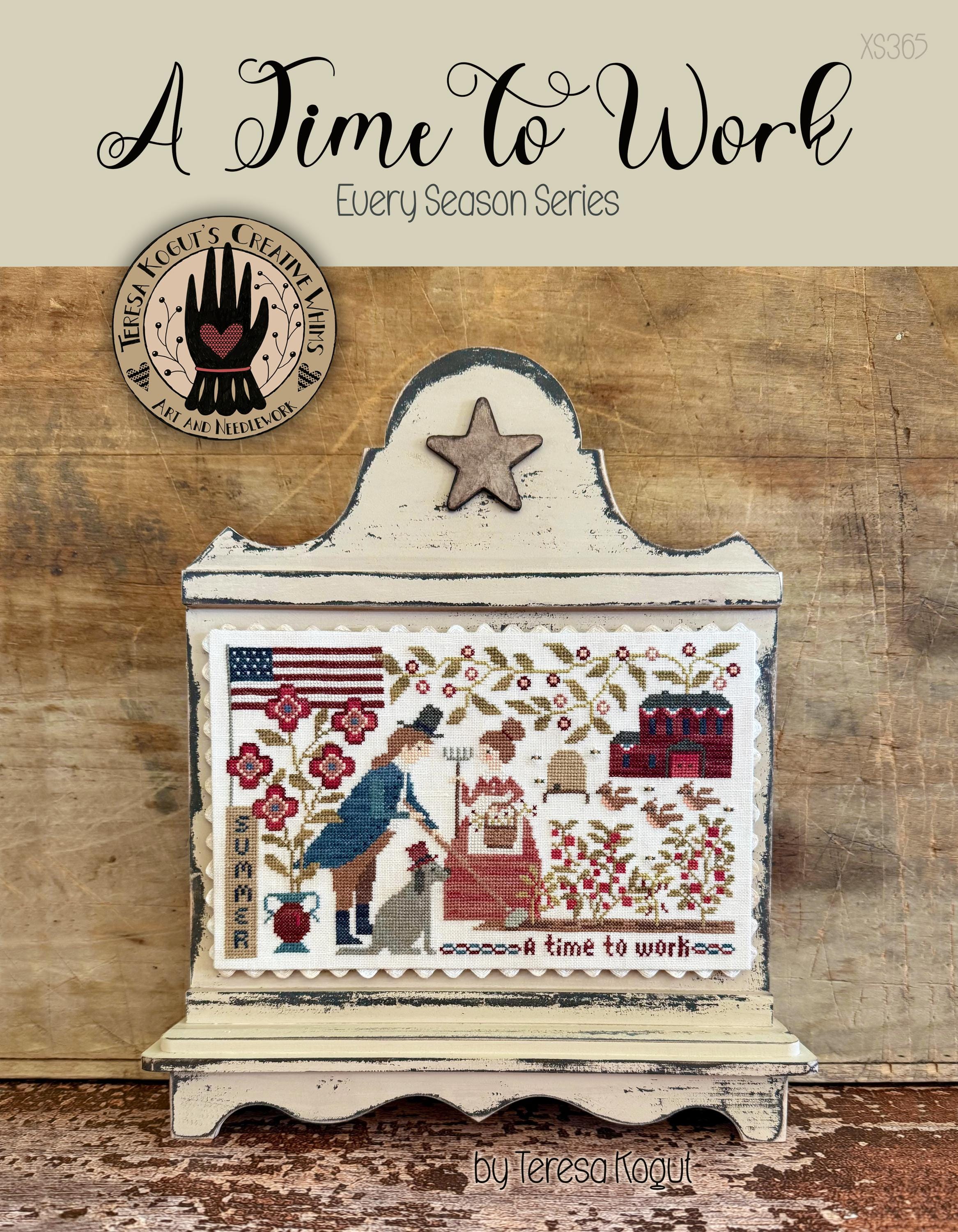 XS365 A Time to Work Cross Stitch Booklet