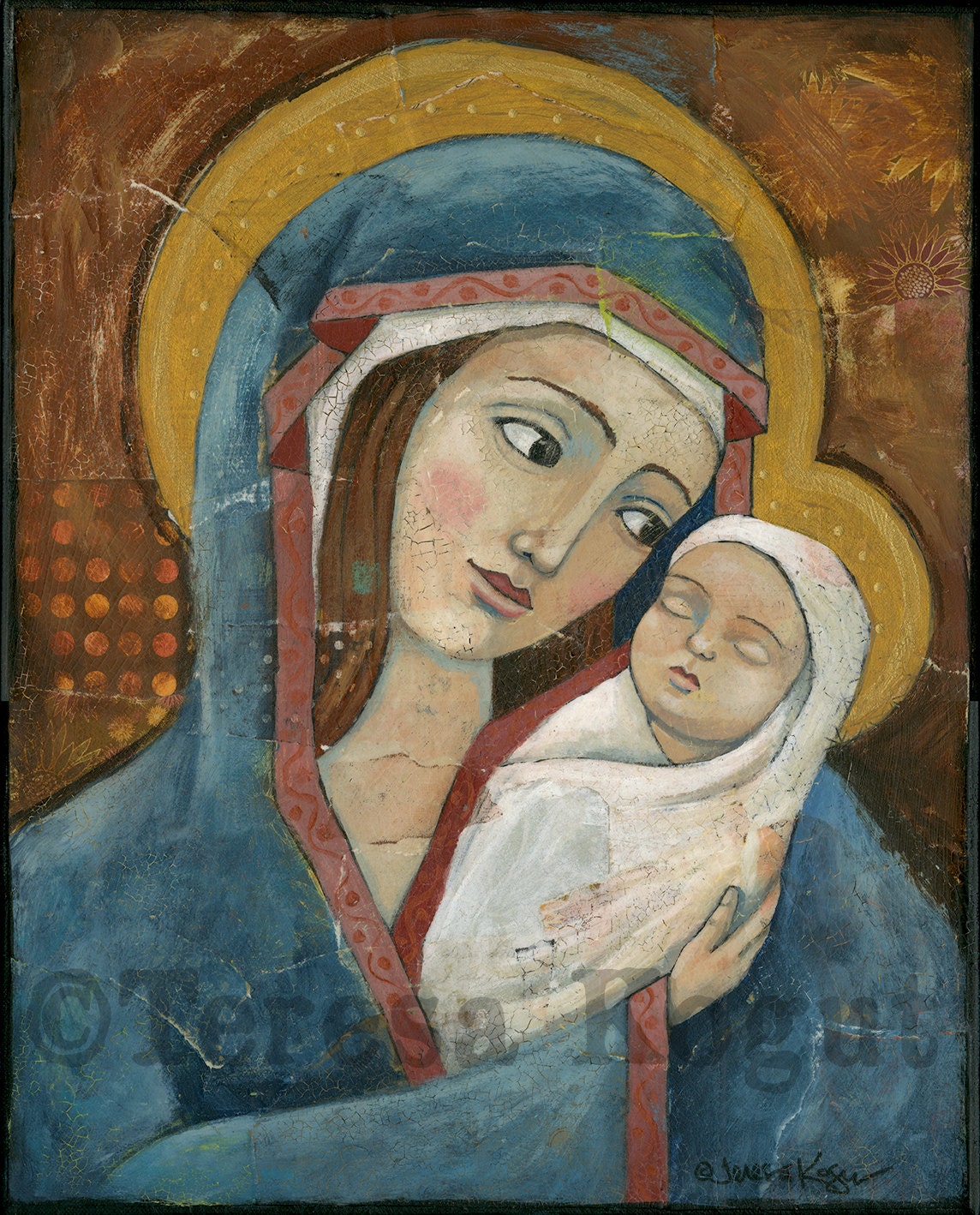 Madonna & Child art print