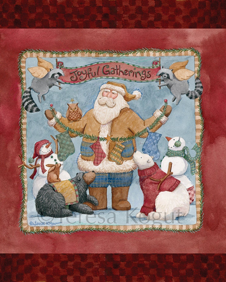 Joyful Gatherings Art Print