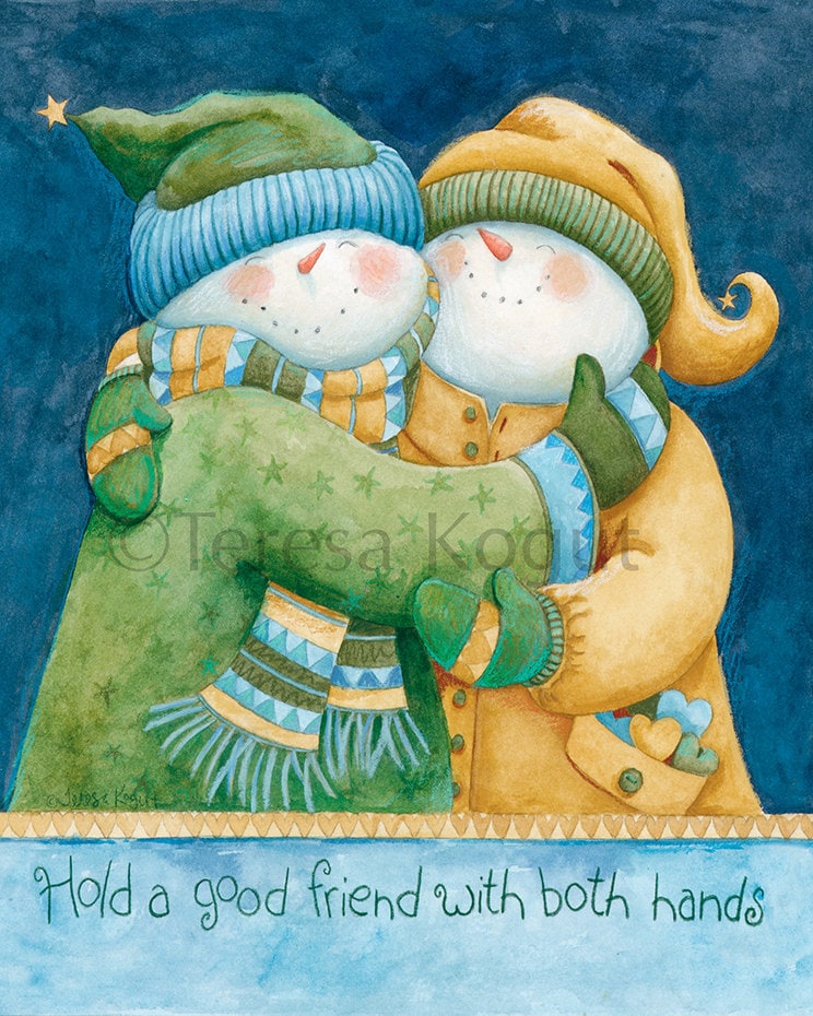 Both Hands art print