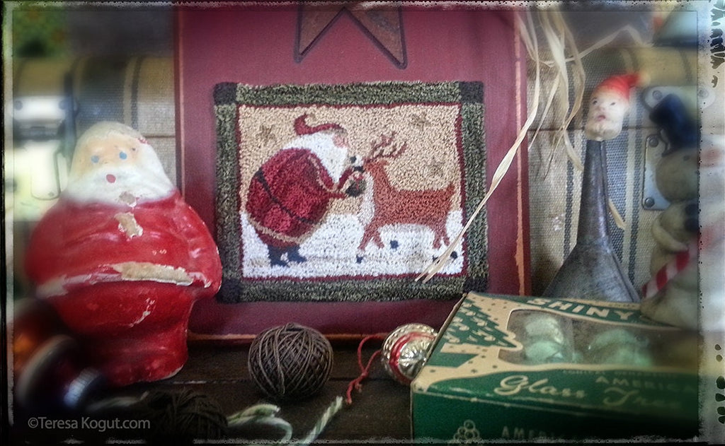 PN041 Tis the Season Punchneedle Pattern