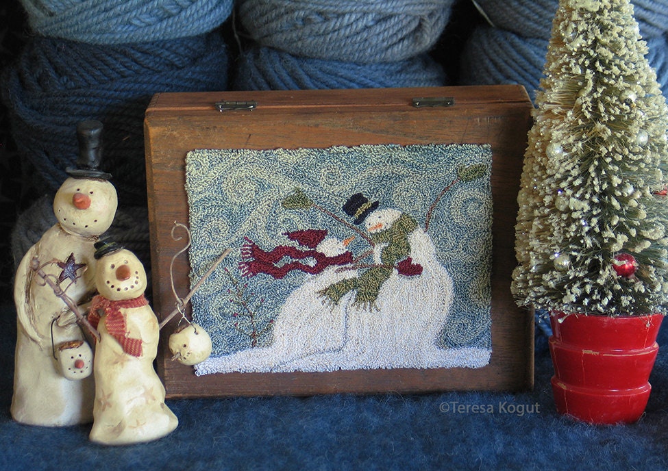 PN061 Whispy Winds Punchneedle Pattern