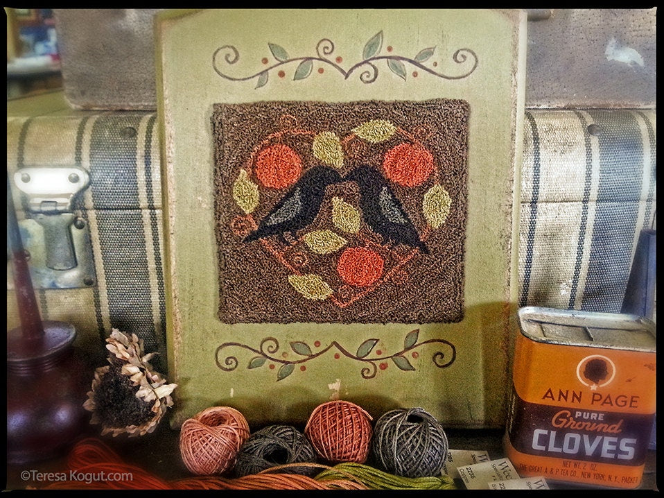 PN065 Crow to Crow Punchneedle Pattern