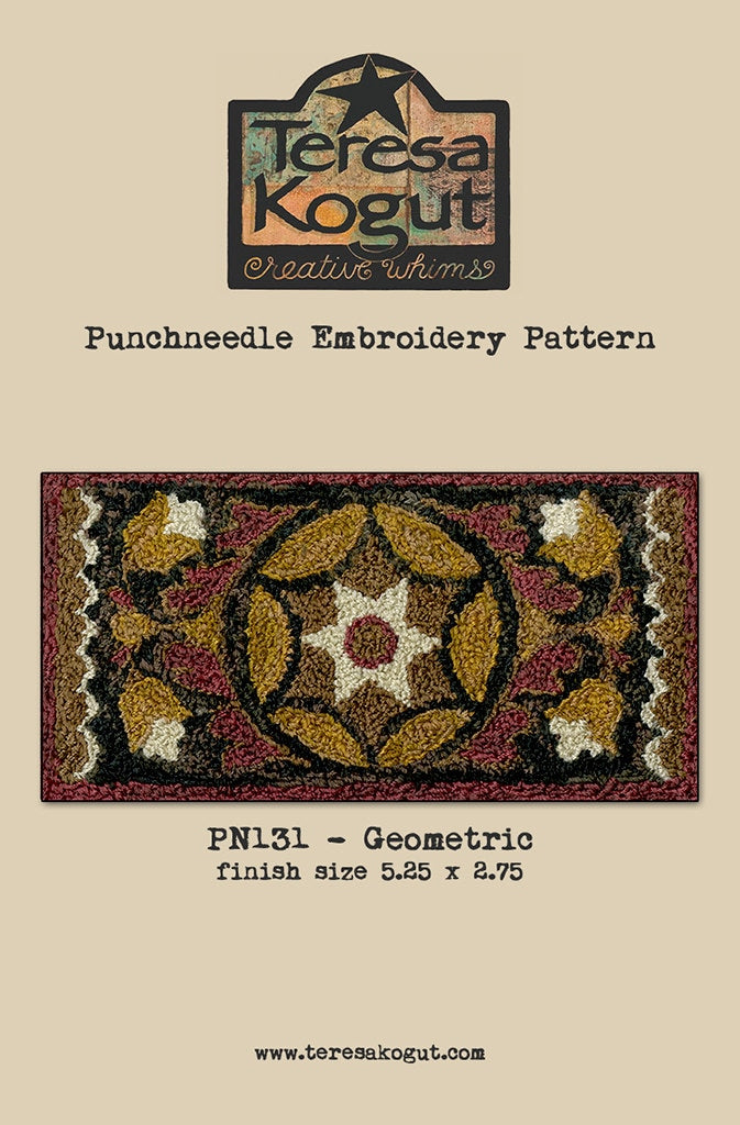 PN131 Geometric Punchneedle Pattern