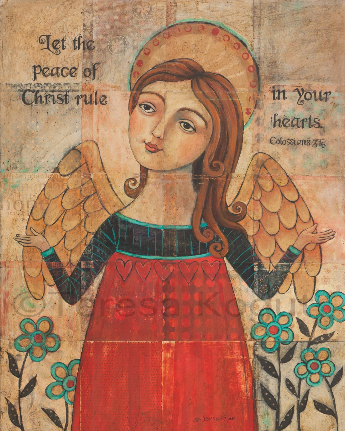 Peace of Christ art print