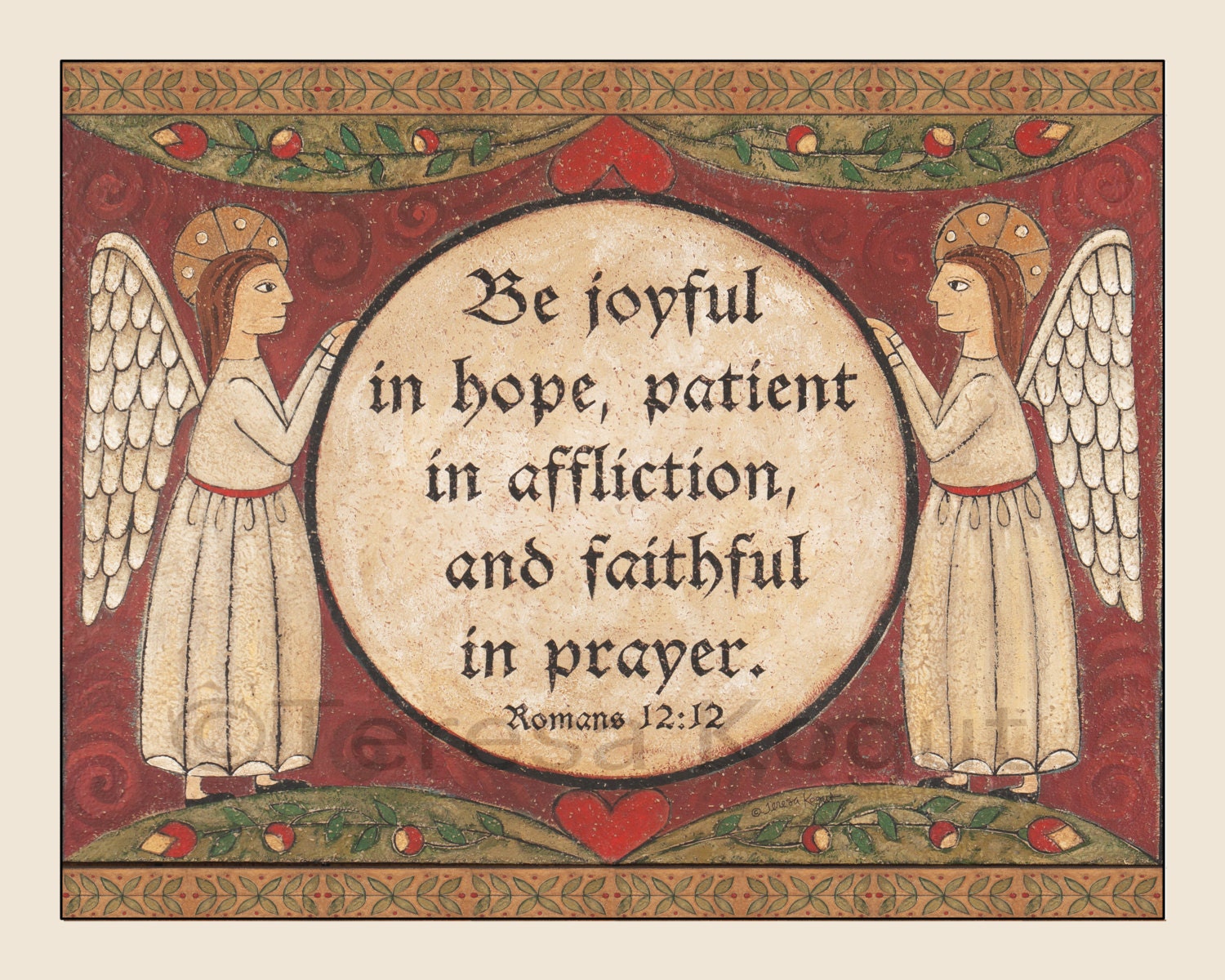Faithful in Prayer art print