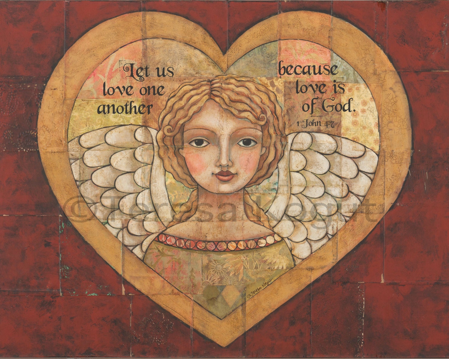 Love is of God art print