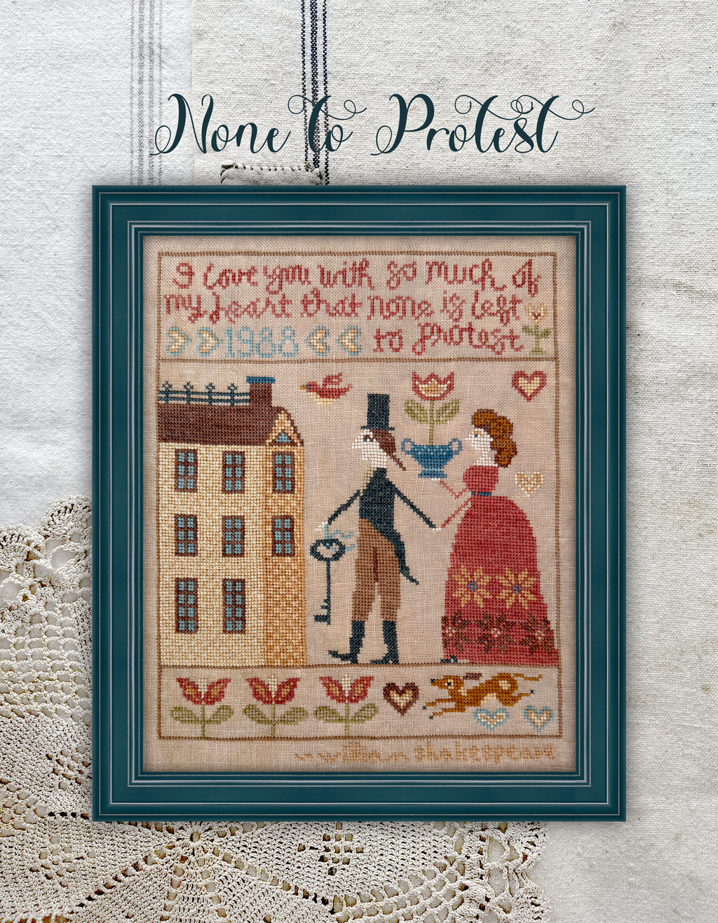 Hello Love Cross Stitch Booklet