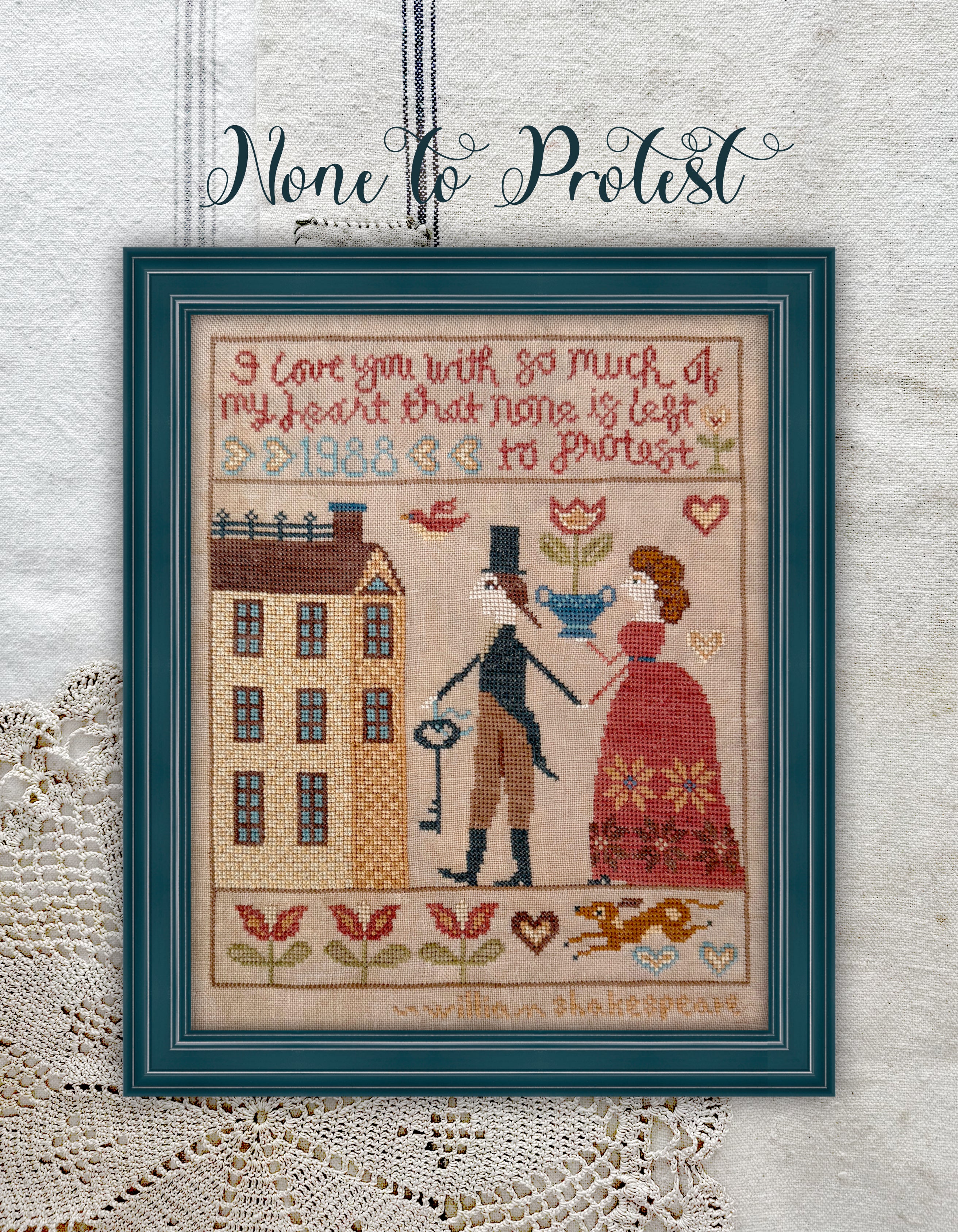 Hello Love Cross Stitch Booklet